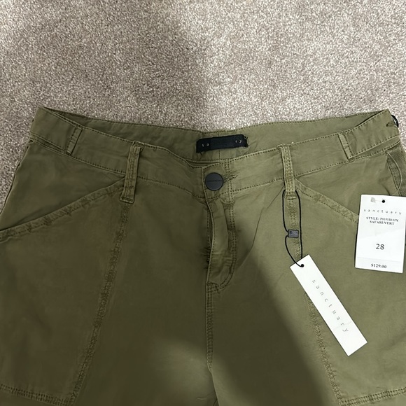 Sanctuary pant / capri - green - Picture 3 of 6